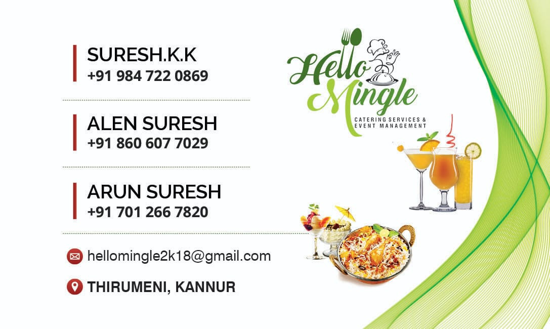 HELLO MINGLE CATERING & EVENT MANAGEMENT THIRUMENI